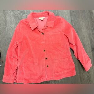 Appleseed's Vibrant Pink Corduroy Blazer